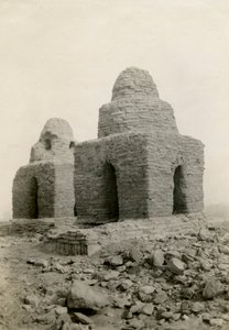 Kupolformad grav, Agargia, Sudan, fotografi av Ugo Monneret de Villard av Ugo Monneret de Villard