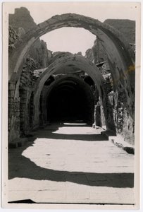 Galleri 94 mot söder, S:t Simeons kloster, Aswan, Egypten, fotografi av Ugo Monneret de Villard