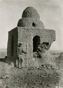 Stora graven, nekropol, Qasr Ibrim, Egypten, fotografi av Ugo Monneret de Villard av Ugo Monneret de Villard