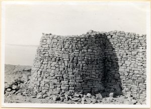 Tornet i sydöstra hörnet, Sabagura, Egypten, fotografi av Ugo Monneret de Villard av Ugo Monneret de Villard