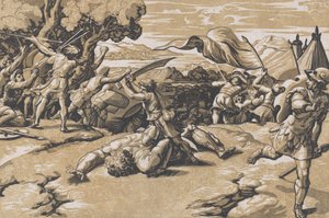 David och Goliat, ca. 1520-27.