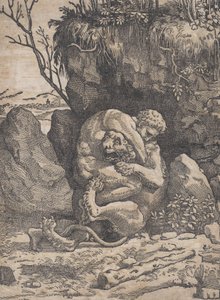 Hercules and the Nemean Lion, ca. 1517-18.