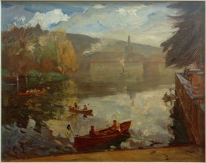Die Havel bei Postdam av Ulrich Hubner