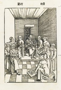 Judisk ed från Laienspiegel, Augsburg, 1509 av Ulrich Tengler