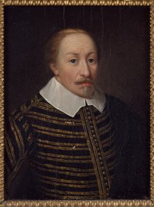 Charles IX roi de Suede - Porträtt av kung Karl IX av Sverige (1550-1611), av Pasch, Ulrika Fredrika (1735-1796). Olja på trä. Mått: 21x15 cm. Nationalmuseum Stockholm