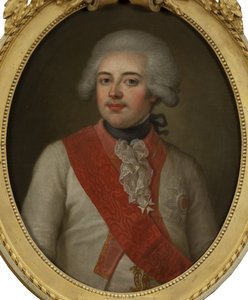 Frederic Eugene de Wurtemberg - Porträtt av Fredrik II Eugene (1732-1797), hertig av Wuerttemberg, av Pasch, Ulrika Fredrika (1735-1796). Olja på duk, mitten av 1700-talet .. Mått: 73x59 cm. Nationalmuseum Stockholm
