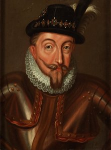 Porträtt av Sigismund III Vasa, kung av Polen 1566-1632