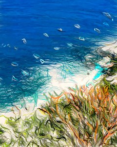 Sammanfattning: Ocean Beach av Uma Gokhale