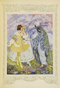 Fairy Candide dök sedan upp framför deras ögon, illustration från 