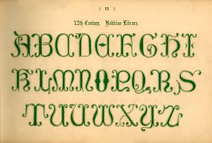 1100-talet. Bodleian Library, 1862 av Unbekannt