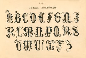 1500-talet. Från italienska MS., 1862 av Unbekannt