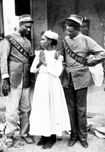 19369N HAITI haitisk polis före den amerikanska ockupationen 1917 av Unbekannt