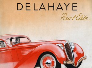 1938 Delahaye. av Unbekannt