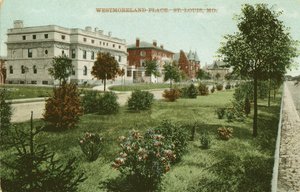 25 Portland Place, McMillan (later Jackson Johnson) residence, built 1892; 23 Portland Place, William H. and Florence Plimpton Thornburgh, built 1892; 19 Portland Place, Oliver A. Hart residence, built 1893 av Unbekannt