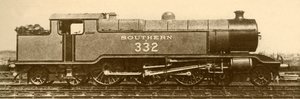 4-6-4 Baltic Tank Engine, Southern Railway, 1930. av Unbekannt