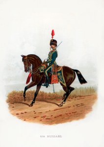 4:e husarerna, 1889 av Unbekannt