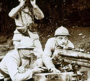 En 37 mm pistol, c1914-c1918 av Unbekannt