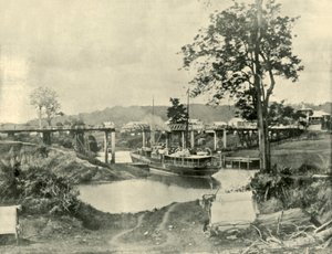 En bro vid Lismore, 1901. av Unbekannt