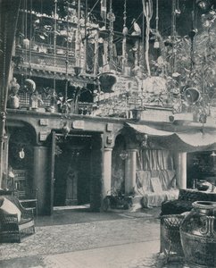 Ett hörn i Mr. Louis C. Tiffanys studio, 1897 av Unbekannt