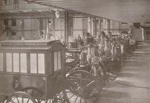 Ett hörn av Rio Fire Brigades högkvarter, 1914 av Unbekannt