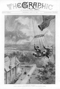 Ett kritiskt ögonblick, 1890 av Unbekannt