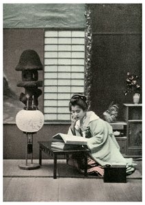 A Fair Student, Japan, 1904 av Unbekannt