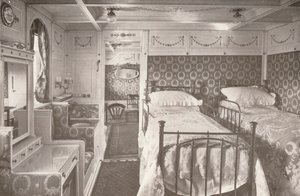 Ett hem på det böljande djupet. Ombord på en Royal Mail., 1914 av Unbekannt