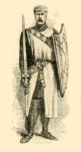 En tempelriddare, 1890. av Unbekannt