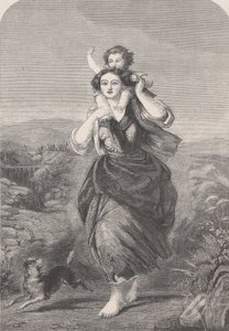 A Labor of Love, från Illustrated London News, 24 mars 1860. av Unbekannt