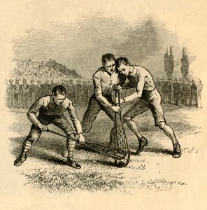 A Lively Scrimmage, 1881. av Unbekannt