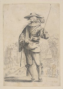 En man som håller en gröda, 1629. av Unbekannt