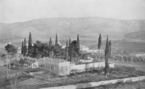 Ett kloster vid foten av Hymettus, 1913 av Unbekannt
