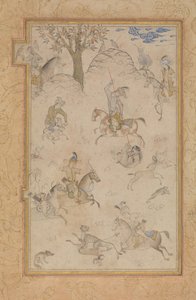 A Princely Hunt, sent 1500-tal. av Unbekannt