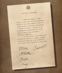 A Reign Ended, 1936 1937 av Unbekannt