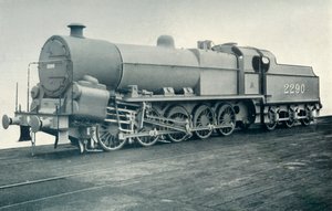 Ett anmärkningsvärt lokomotiv på Midland, 1922. av Unbekannt