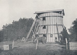 En silo, nära Mildura, Victoria, 1923. av Unbekannt