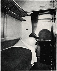En sovplats på natten Scotsman, London & North Eastern Railway, 1926 av Unbekannt