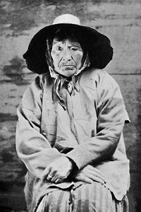 En Tlingit-kvinna i Alaska, 1912 av Unbekannt