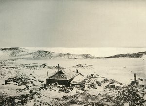 A View of the Hut Looking Northwards., c1908, 1909. av Unbekannt