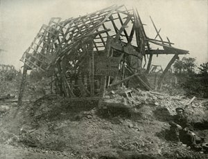 En by på västfronten, 1919. av Unbekannt