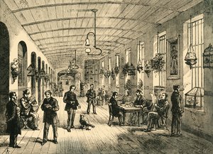 En avdelning på Betlehems sjukhus, c1878. av Unbekannt