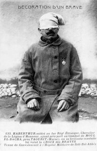 En konvalescerande legionär, Sidi Bel Abbes, Algeriet, 1910 av Unbekannt