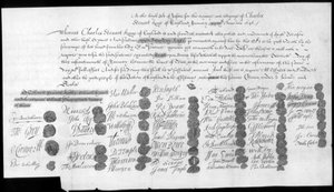 Ett brev om Charles Stuart, Bonnie Prince Charlie, 1700-talet av Unbekannt
