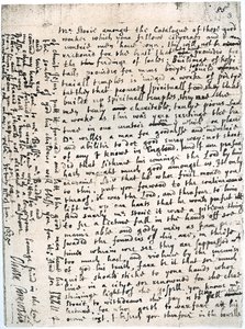 Ett brev till en Mr Storie av Oliver Cromwell, St Ives, 11 januari, 1635-1636, 1899 av Unbekannt
