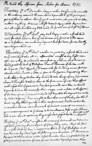 En sida från John Newtons journal, 1750-1754 1965 av Unbekannt