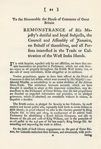 En remonstration av ämnet slavhandel, 1789 1965 av Unbekannt