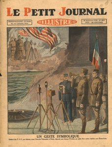 En symbolisk gest, 1930. av Unbekannt