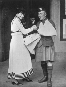 En händelse för krigsorganisationens flaggdag, 1915 av Unbekannt