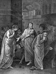 En kvinna anklagad för äktenskapsbrott, 1813 av Unbekannt