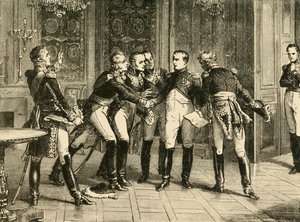 Abdikation av Napoleon Bonaparte, 1815, 1890. av Unbekannt